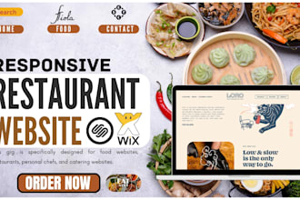 build bakery, coffee shop, food restaurant website with online ordering system