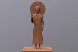 recreate  3d human statue,fix stl file for 3d printing, cnc laser miniature,nsfw