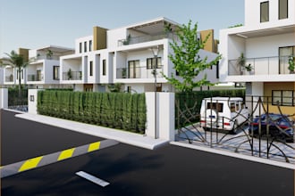 create stunning 3d exterior renderings and floor plans