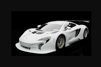 refix 3d car model, realistic 3d vehicle,3d car interior, exterior design,bumper