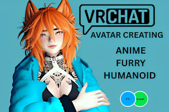 custom vrchat avatar vrc anime character model vr chat furry avi nsfw vroid vrm