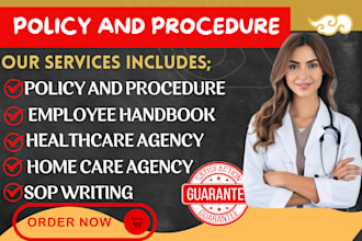 write group home care agency policy and procedure manual, get licensed and guide