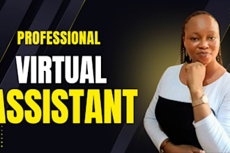be your administrative and executive personal virtual assistant for all needs