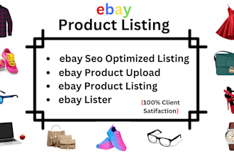 do product upload, ebay lister, ebay listing, ebay SEO