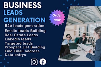 do prospect list building, email list building, b2b leads, targeted leads