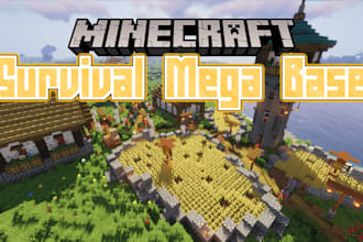 create an epic minecraft survival map for you