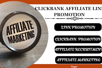 do clickbank affiliate link promotion, affiliate marketing, link promotion