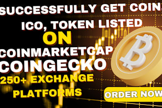 do coin listing, ico listing, launch memecoin token on coinmarketcap, coingecko