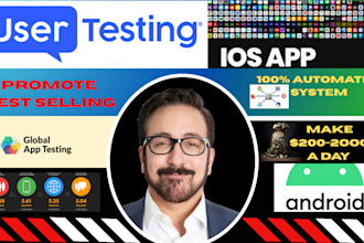 provide 20 app tester, 20 app testers for your android, ios app, game,app review