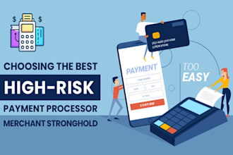 develop high risk payment processor, payment gateway for your high risk business