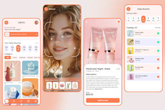 do ecommerce mobile app or website UI UX design or redesign in figma