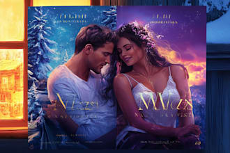 design high quality erotica or romance book cover