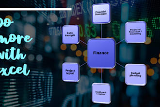 do financial modeling, balance sheet, pl, cash flow, project reports etc