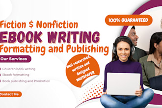 promote children fiction nonfiction amazon kdp ebook formatting and publishing