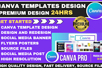 design editable canva templates social media banners ads flyers canva pro design