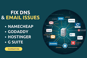 fix namecheap godaddy hostinger email and dns issues domain transfer g suite