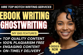 be your non fiction ebook ghostwriter, autobiography memoir as ghost book writer