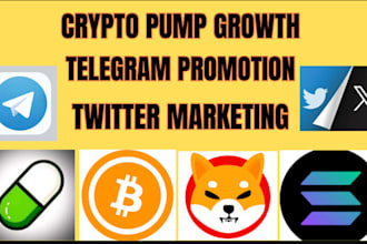 do crypto telegram promotion token marketing solana memecoin promotion