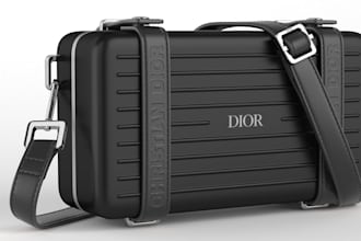 model 3d bag design 3d luggage bag  render hand bag fashion bag with animation