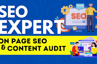 offer monthly onpage SEO service, silo structure and conant audit