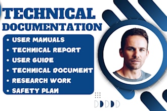 write, design, translate technical documentation, user manual, instruction guide
