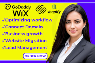 fix connect domain godaddy domain fix dns redirect domain clafiy shopify doamain