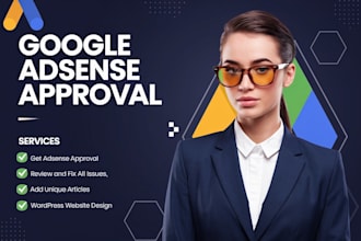 guarantee google adsense approval for your website and fix adsense issues fast