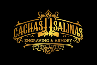 create wonderful and excellent gun shop logo  design