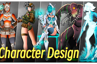 design a character or concept art for you
