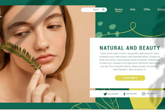 develop automated skin care shopify store cosmetics skin care website marketing
