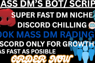 mass dm, discord mass dm, discord promotion, for growth,