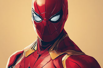 make a superhero marvel or dc character