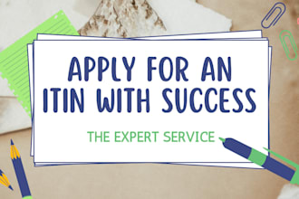 get your itin individual taxpayer number as irs caa