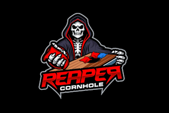 create exclusive and marvelous cornhole logo  design