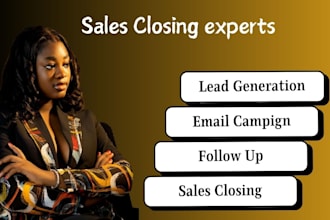 be your sales closer sales rep sales agent virtual assistance salesperson