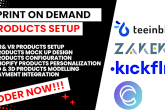 setup zakeke customily kickflip shopify print on demand products customization