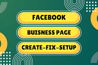 create and setup facebook business page professionally