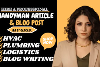 do logistics, construction, hvac, home improvement, plumbing handyman articles