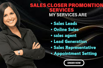 sales rep sales closer business leads high ticket sales closer sales agent