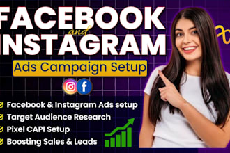 be your facebook ads manager for sales and leads