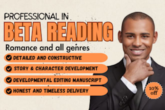 be your beta reader, critique, alpha read your fantasy, scifi, romance novel
