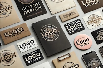 design a professional logo, branding, and social media kit