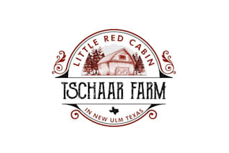 make retro real estate home logo little farm in the country