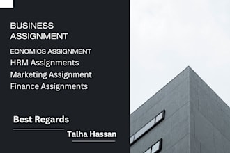 accounting,finance,management and economics work