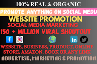 promote and advertise your esty, shopify, ebay and amazon stores to boost sales