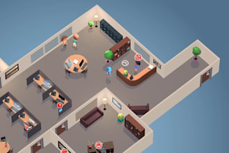 develop 2d or 3d web games using javascript, phaser, HTML5, or unity