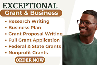 research business plan for grant writing grant proposal application for startups