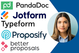 create a professional high level docusign, hellosign, pandadoc template design