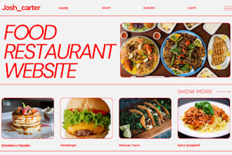 create your food restaurant website using godaddy wix and gohighlevel