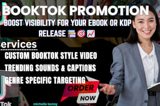 promote your book on booktok with viral tiktok video